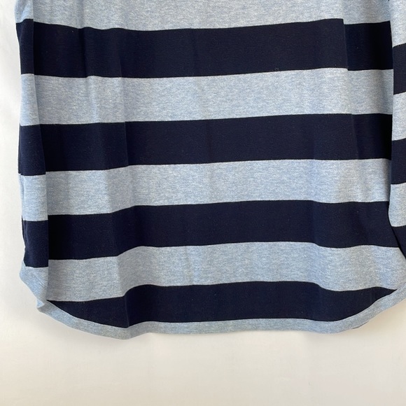 Jeanne Pierre Black and Blue Striped Sweater - Size 2X - Picture 3 of 9
